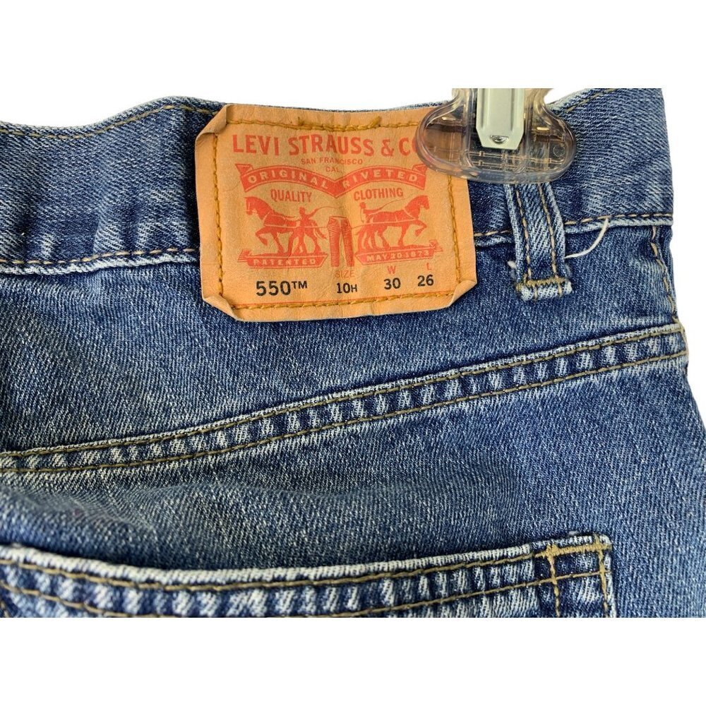 Levi’s 550 Boys Relaxed Jeans - Picture 3 of 9
